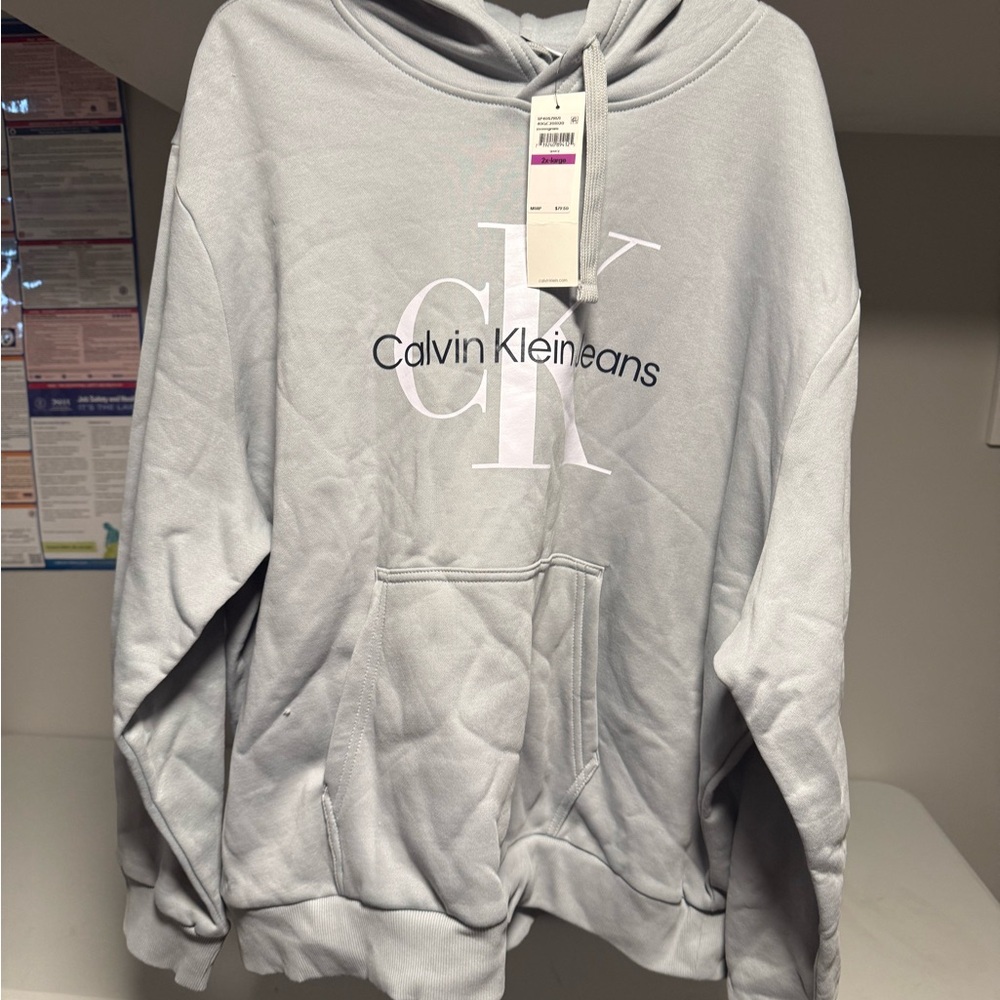 Calvin Klein Quarry Gray Hoodie